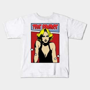 Patricia Arquette 80s Pop Art Comic Style Kids T-Shirt